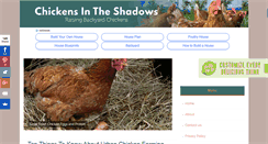 Desktop Screenshot of chickensintheshadows.com