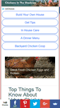 Mobile Screenshot of chickensintheshadows.com